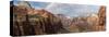 Rock Formations, Zion National Park, Nevada, USA-null-Stretched Canvas