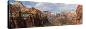 Rock Formations, Zion National Park, Nevada, USA-null-Stretched Canvas