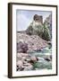 Rock Fortress, Afghan Border, C1924-null-Framed Giclee Print