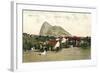 Rock from La Pedrera, Gibraltar, 20th Century-null-Framed Giclee Print