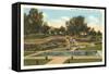 Rock Garden, Antelope Park, Lincoln, Nebraska-null-Framed Stretched Canvas