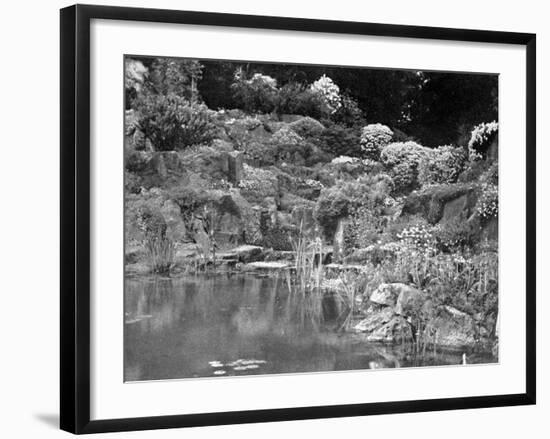 Rock Garden at Rounton Grange, East Rounton, Yorkshire-null-Framed Photographic Print