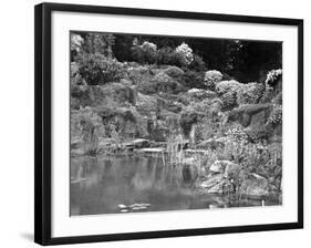 Rock Garden at Rounton Grange, East Rounton, Yorkshire-null-Framed Photographic Print