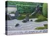 Rock Garden, Zuiho-in, Daitokuji, Kyoto, Japan-Rob Tilley-Stretched Canvas