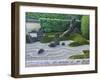 Rock Garden, Zuiho-in, Daitokuji, Kyoto, Japan-Rob Tilley-Framed Photographic Print