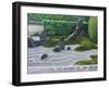 Rock Garden, Zuiho-in, Daitokuji, Kyoto, Japan-Rob Tilley-Framed Photographic Print