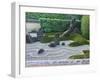 Rock Garden, Zuiho-in, Daitokuji, Kyoto, Japan-Rob Tilley-Framed Photographic Print