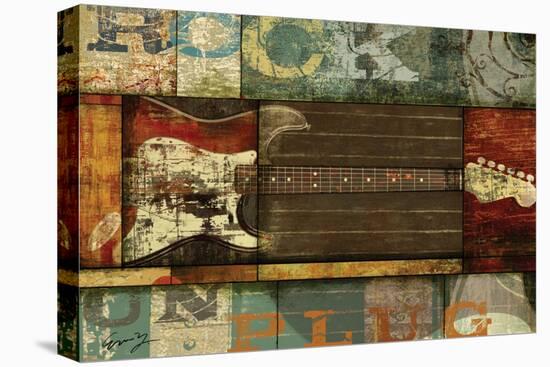 Rock Guitar-Eric Yang-Stretched Canvas