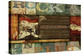 Rock Guitar-Eric Yang-Stretched Canvas