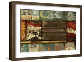 Rock Guitar-Eric Yang-Framed Art Print