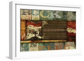 Rock Guitar-Eric Yang-Framed Art Print