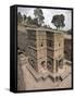 Rock-Hewn Church of Bet Giyorgis, in Lalibela, Ethiopia-Mcconnell Andrew-Framed Stretched Canvas