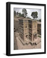 Rock-Hewn Church of Bet Giyorgis, in Lalibela, Ethiopia-Mcconnell Andrew-Framed Photographic Print