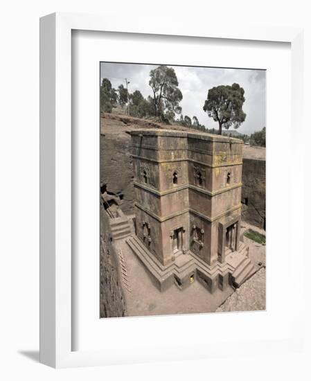 Rock-Hewn Church of Bet Giyorgis, in Lalibela, Ethiopia-Mcconnell Andrew-Framed Photographic Print