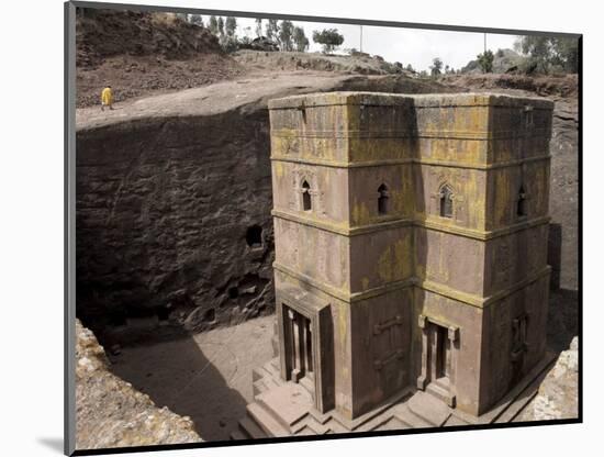Rock-Hewn Church of Bet Giyorgis, in Lalibela, Ethiopia-Mcconnell Andrew-Mounted Photographic Print