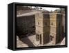 Rock-Hewn Church of Bet Giyorgis, in Lalibela, Ethiopia-Mcconnell Andrew-Framed Stretched Canvas