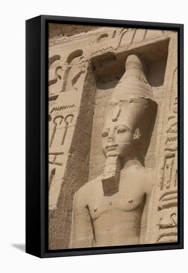 Rock-Hewn Statue of Ramses Ii-Richard Maschmeyer-Framed Stretched Canvas