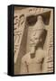 Rock-Hewn Statue of Ramses Ii-Richard Maschmeyer-Framed Stretched Canvas