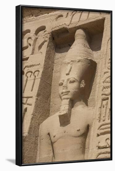 Rock-Hewn Statue of Ramses Ii-Richard Maschmeyer-Framed Photographic Print