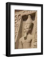 Rock-Hewn Statue of Ramses Ii-Richard Maschmeyer-Framed Photographic Print