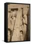 Rock-Hewn Statues of Ramses Ii on Left-Richard Maschmeyer-Framed Stretched Canvas