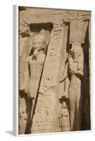 Rock-Hewn Statues of Ramses Ii on Left-Richard Maschmeyer-Framed Photographic Print