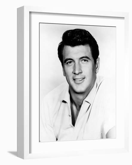 Rock Hudson, 1950s-null-Framed Photo