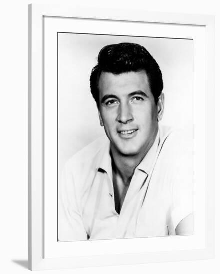 Rock Hudson, 1950s-null-Framed Photo