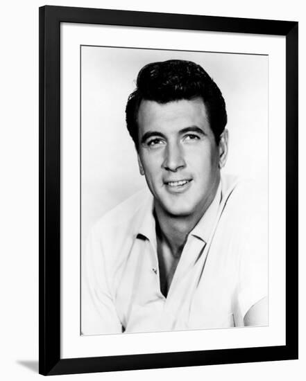 Rock Hudson, 1950s-null-Framed Photo