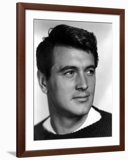 Rock Hudson, c.1950s-null-Framed Photo