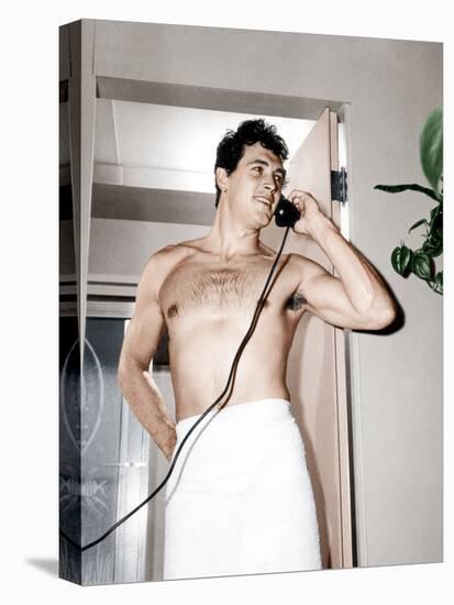 Rock Hudson, ca. 1950s-null-Stretched Canvas