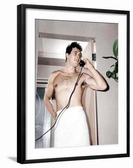 Rock Hudson, ca. 1950s-null-Framed Photo