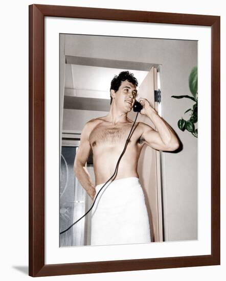 Rock Hudson, ca. 1950s-null-Framed Photo