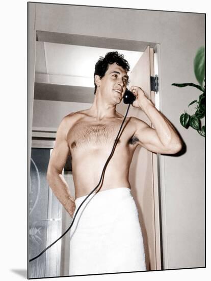 Rock Hudson, ca. 1950s-null-Mounted Photo