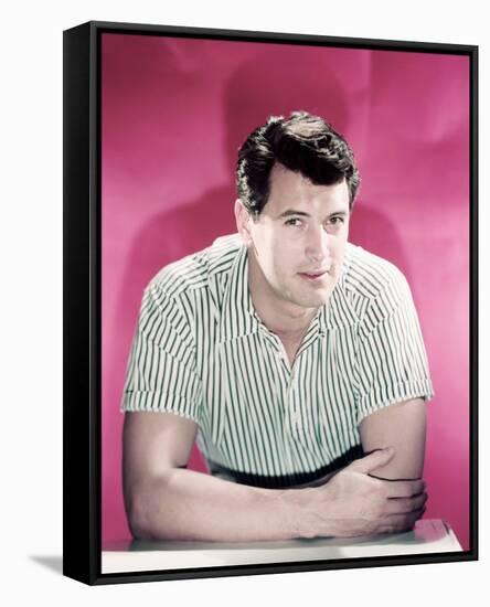 Rock Hudson-null-Framed Stretched Canvas