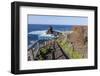 Rock in the Sea Near Santo Domingo, 'Roque De Santo Domingo', La Palma, Canary Islands, Spain-Gerhard Wild-Framed Photographic Print