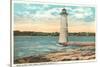 Rock Island Lighthouse, Thousand Islands, New York-null-Stretched Canvas