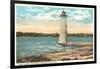 Rock Island Lighthouse, Thousand Islands, New York-null-Framed Art Print