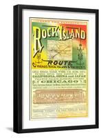 Rock Island Line Poster-null-Framed Art Print