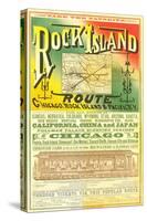 Rock Island Line Poster-null-Stretched Canvas