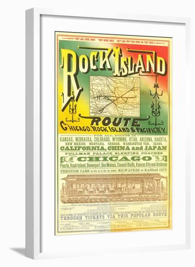 Rock Island Line Poster-null-Framed Art Print