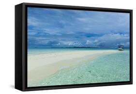 Rock Island, Palau, Central Pacific, Pacific-Michael Runkel-Framed Stretched Canvas