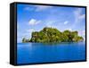 Rock Islands, Republic of Palau, Pacific-Nico Tondini-Framed Stretched Canvas