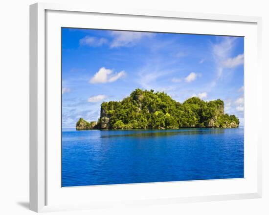 Rock Islands, Republic of Palau, Pacific-Nico Tondini-Framed Photographic Print