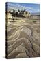 Rock Layers in the Badlands, Bisti Wilderness, New Mexico, United States of America, North America-James Hager-Stretched Canvas
