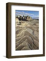 Rock Layers in the Badlands, Bisti Wilderness, New Mexico, United States of America, North America-James Hager-Framed Photographic Print