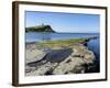 Rock Ledges and Clavell Tower in Kimmeridge Bay, Isle of Purbeck, Jurassic Coast-Roy Rainford-Framed Photographic Print