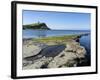 Rock Ledges and Clavell Tower in Kimmeridge Bay, Isle of Purbeck, Jurassic Coast-Roy Rainford-Framed Photographic Print