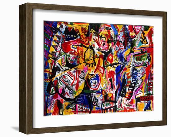 Rock My World-Martin Kalhoej-Framed Art Print