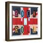 Rock'n Roll British-Blonde Attitude-Framed Art Print